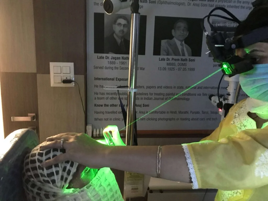 Retinal Laser Surgery Photocoagulation Of The Eye at Soni Eye Care Clinic Mulund, Mumbai